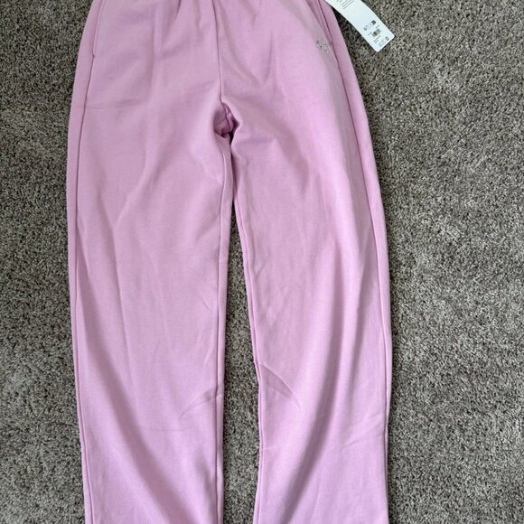 Auth Alo Yoga Set Cropped Accolade Crewneck And Accolade Straight Leg Sweatpant - Picture 7 of 7